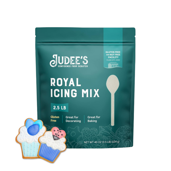 a product photo of icing mix
