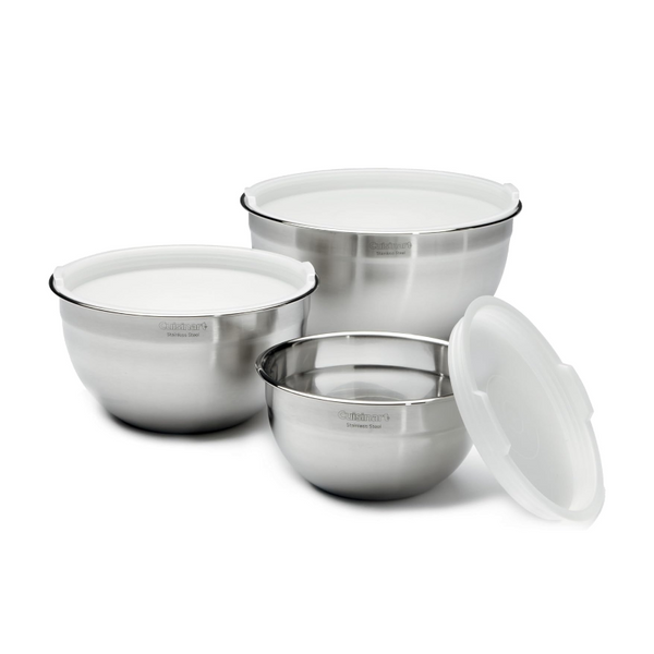 a product photo of mixing bowls