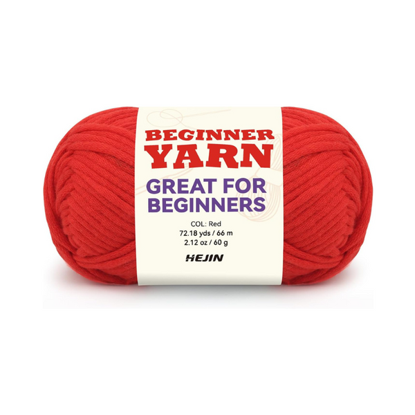red yarn product photo